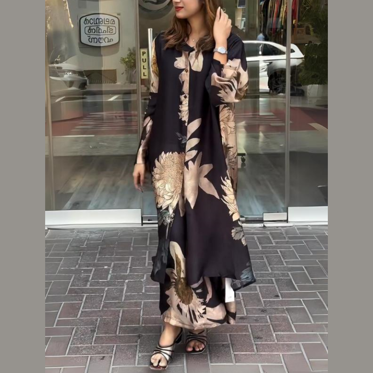 Women's Flowy Shirt Dress 2 Piece Set by billycorck.com