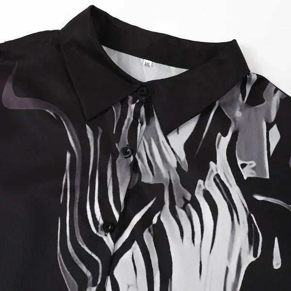 Women's Flowy Shirt Dress 2 Piece Set by billycorck.com